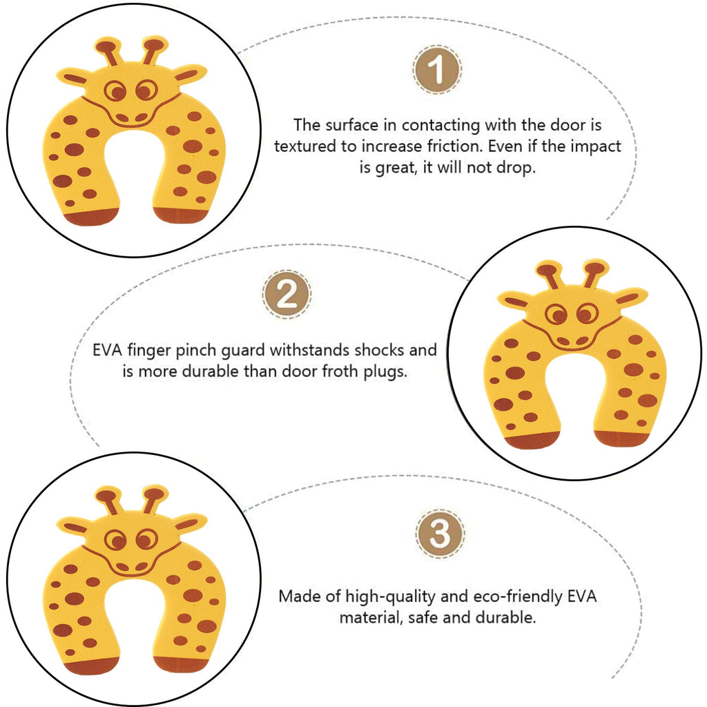 1 Pc Mix Door Stopper used in all kinds of household and official places specially, for controlling motion of doors.