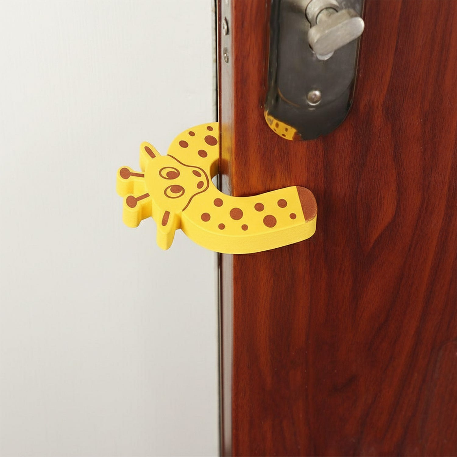 1 Pc Mix Door Stopper used in all kinds of household and official places specially, for controlling motion of doors.